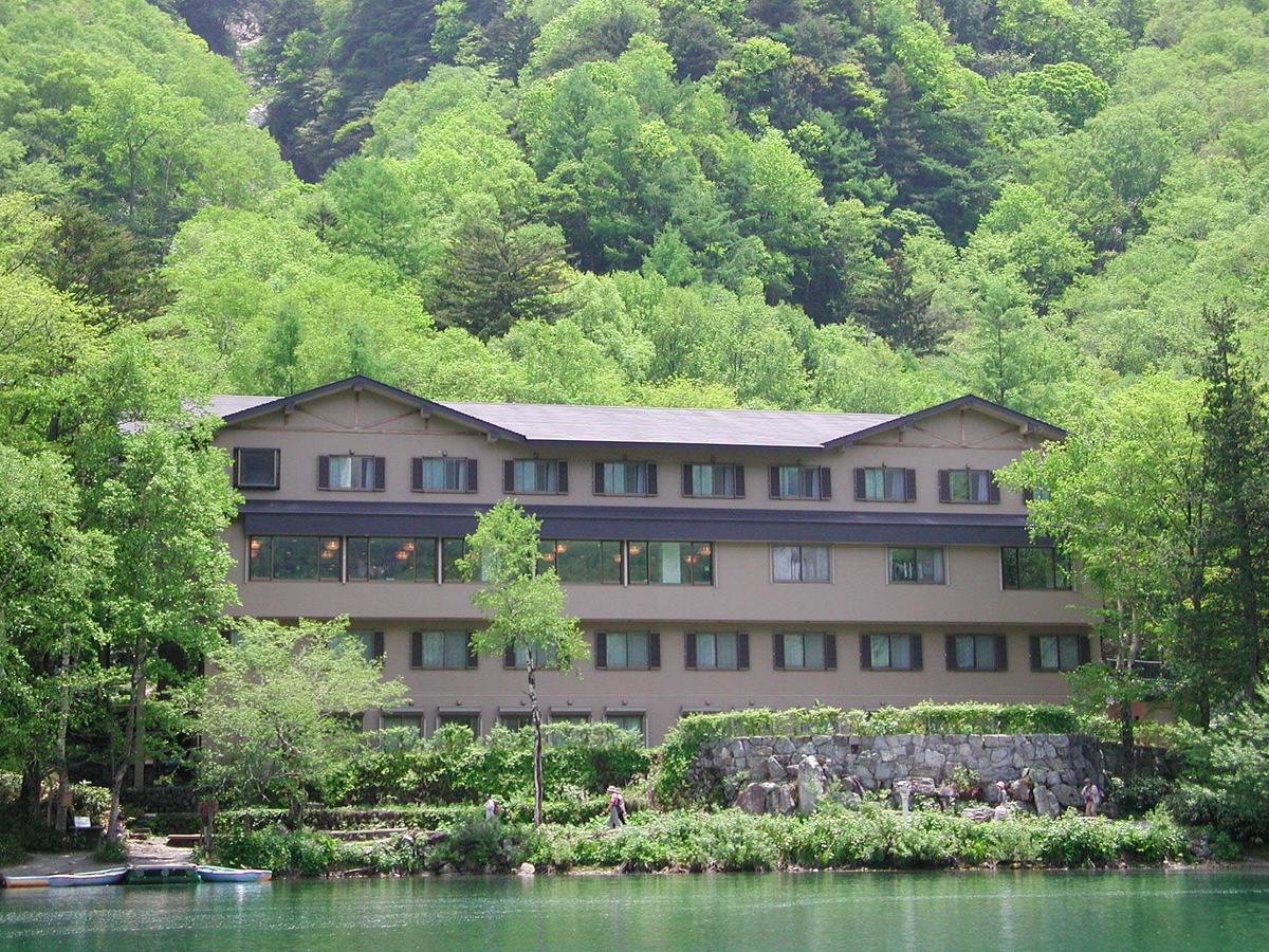 Taishoike Hotel Matsumoto Buitenkant foto